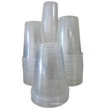 Пластиковые прозрачные прозрачные чашки